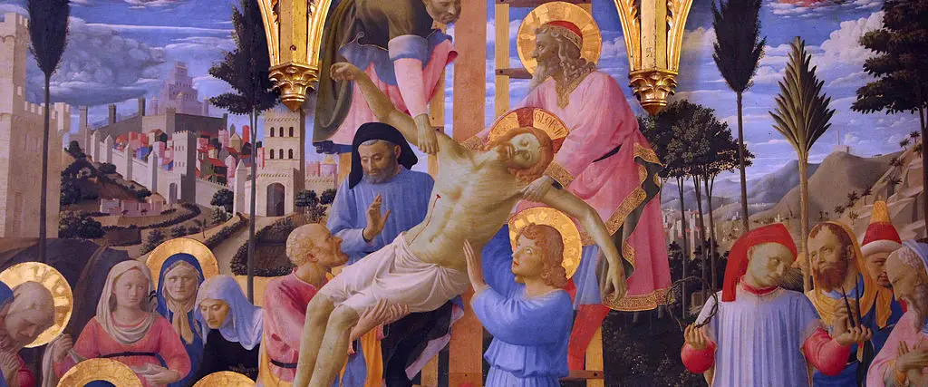 Beato Angelico, Pala strozzi della deposizione