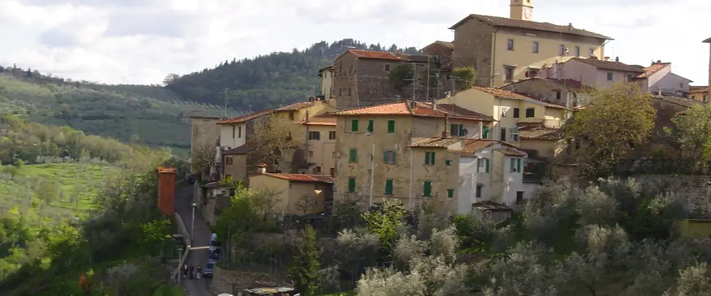 Veduta del Castello di Pelago