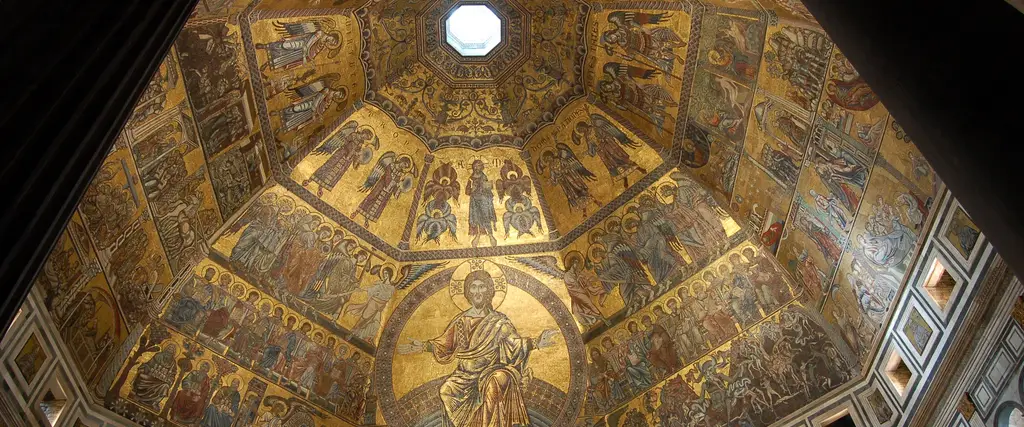 Mosaici cupola del Battistero