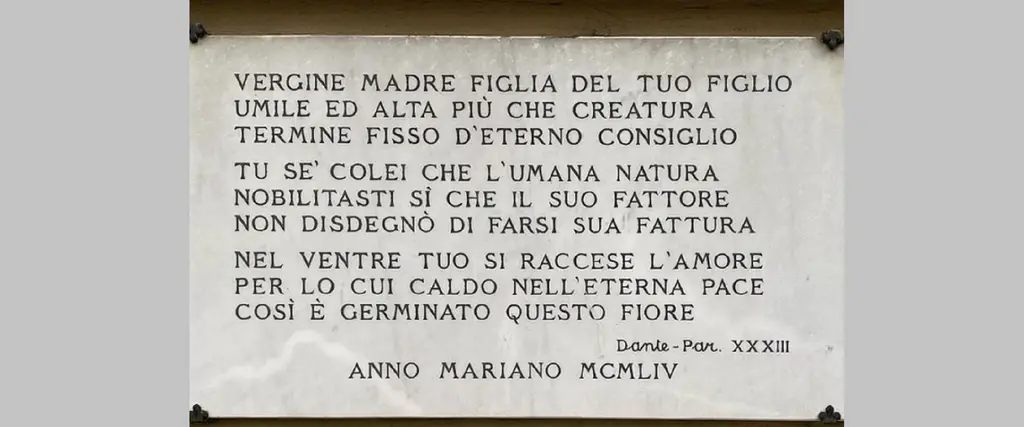 lapide presso la Misericordia Fiorentina