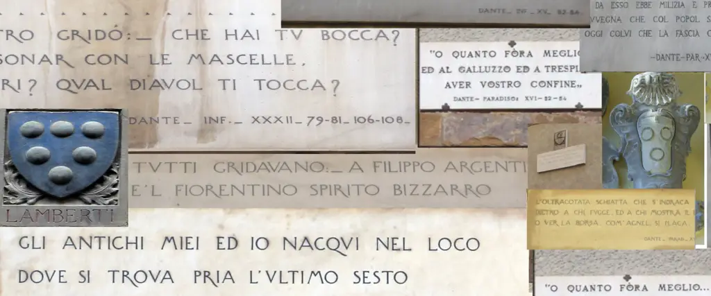 Collage lapidi