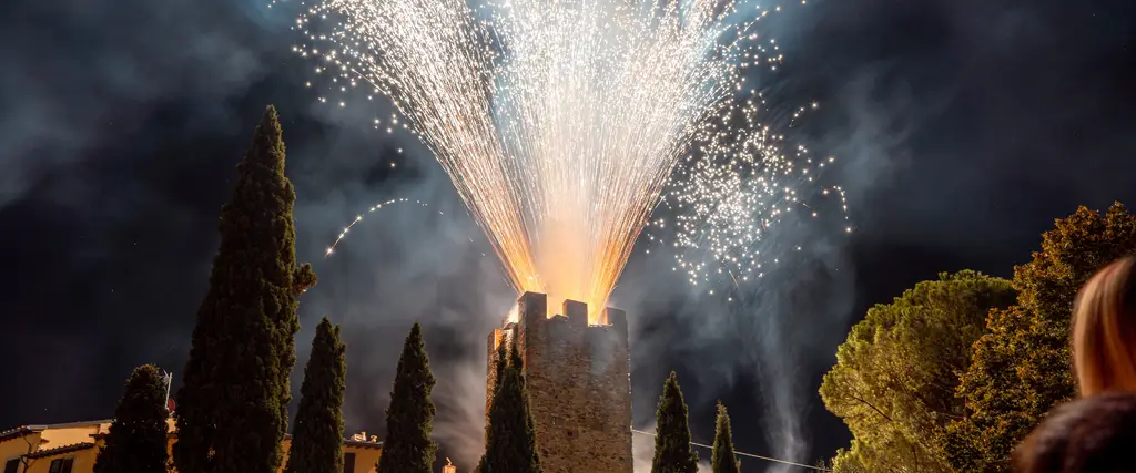 Incendio della torre, Signa