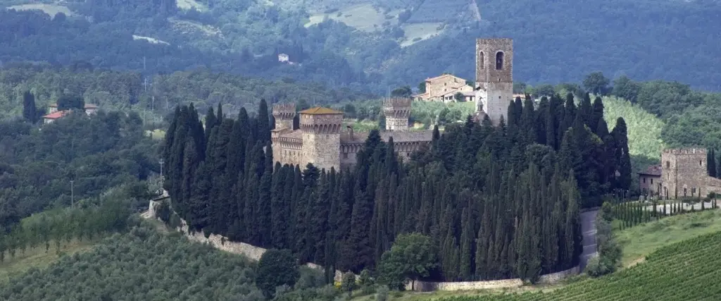 Badia a Passignano - panorama Badia a Passignano - panorama