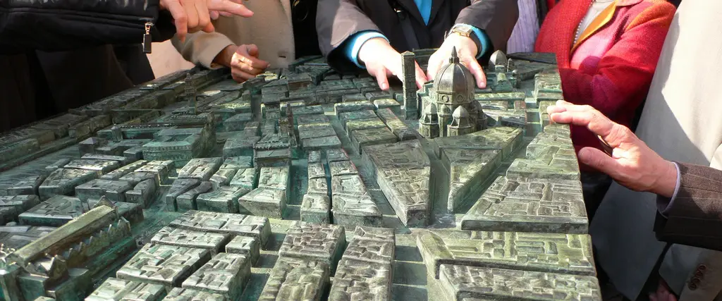 plastico città in bronzo plastico città in bronzo