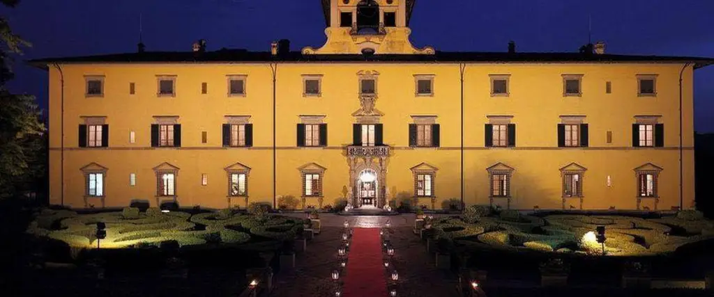 Facciata esterna di Villa Castelletti
