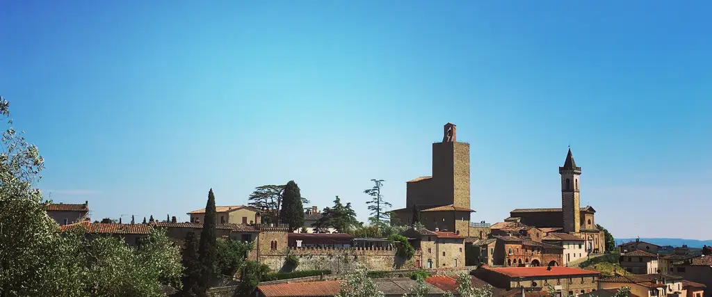 Vista dalla sommità del Poggio dello Zollaio