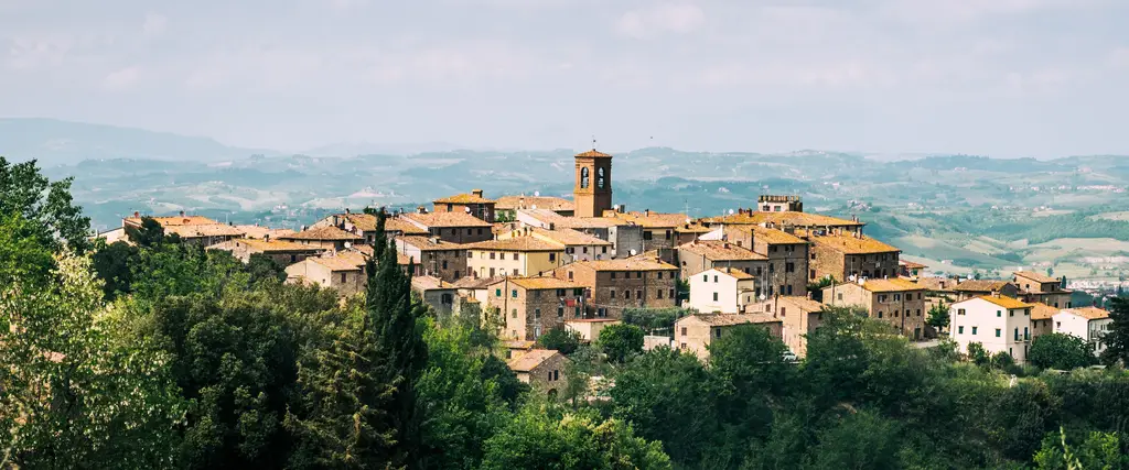 Veduta di Gambassi terme