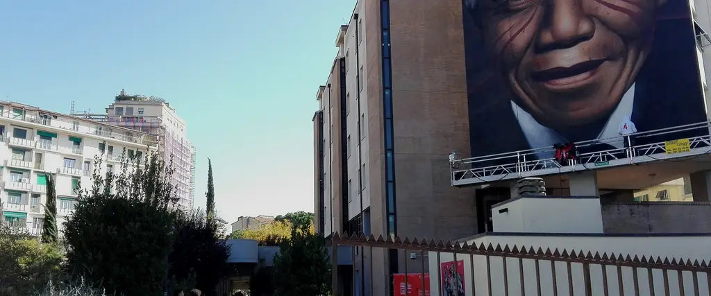 murale Mandela