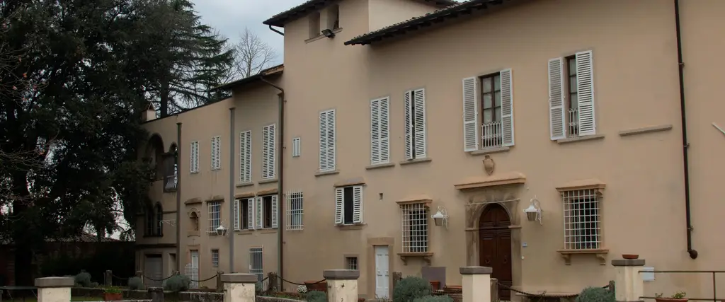 Facciata del castello di Coiano