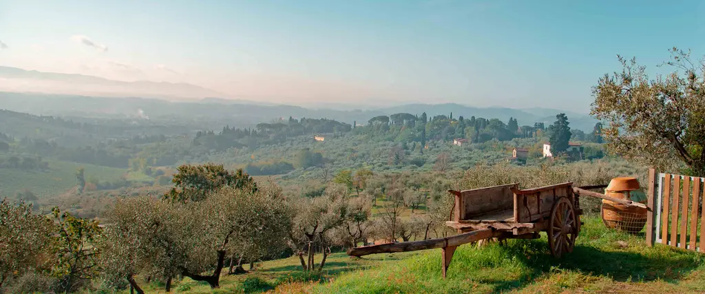 Vista sulla campagna fiesolana