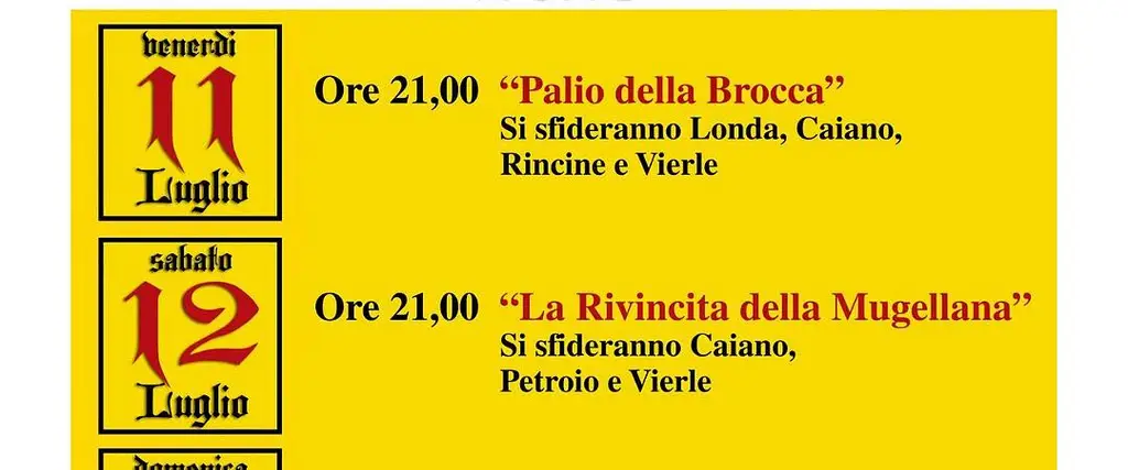 Palio della Brocca