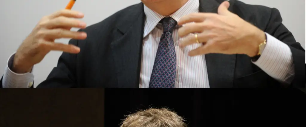 Ramin Bahrami e Ferruccio de Bortoli