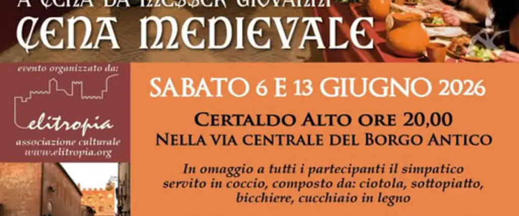 A cena da Messer Giovanni