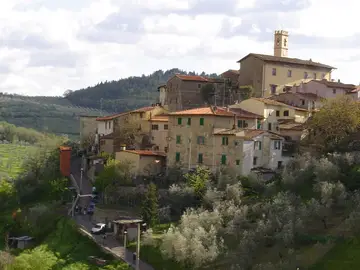 Veduta del Castello di Pelago