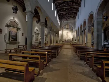Foto della Pieve di San Lorenzo dal sito del Comune di Borgo San Lorenzo
