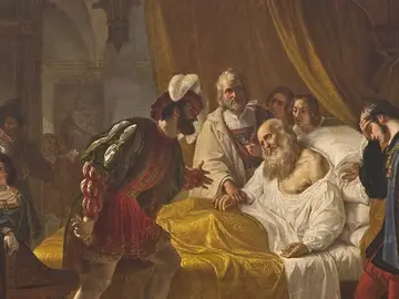 Dipinto di Cesare Mussini alla Galleria dell'Accademia