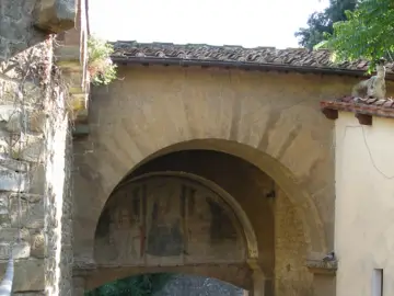 Affresco sulla Porta