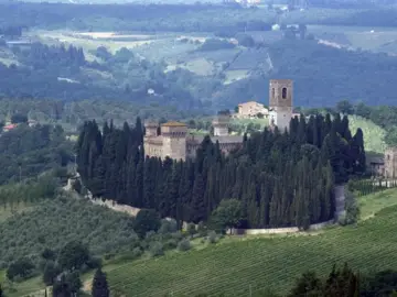 Badia a Passignano - panorama