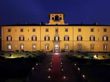 Facciata esterna di Villa Castelletti 