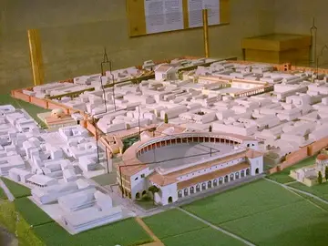 Plastico del teatro romano