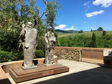 Sculture in bronzo di Leonardo da Vinci e Qi Baishi