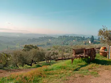 Vista sulla campagna fiesolana