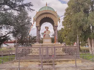 Tempietto a memoria del giovane principe indiano Rajaram Chuttraputti di Kolhapur