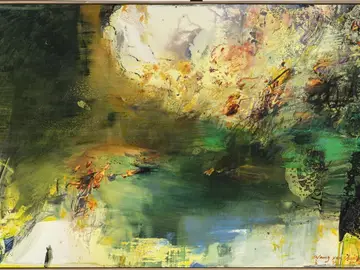 Wang Yancheng, Untitled, 2020, olio su tela, cm 210 x 320.jpeg