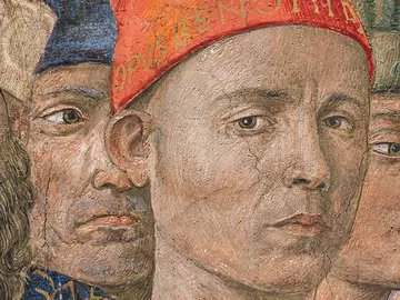 Autoritratto di Benozzo Gozzoli