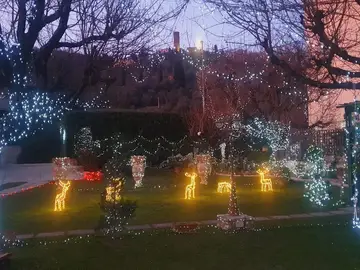 Illuminazione natalizia Montebonello