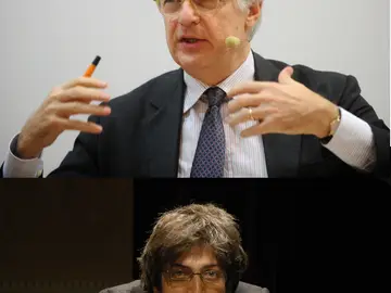 Ramin Bahrami e Ferruccio de Bortoli