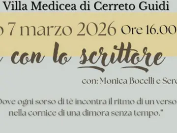 Un t&egrave; con lo scrittore