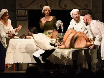 The man across the table