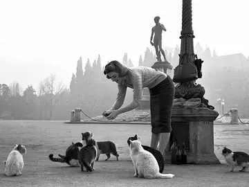 Sylva Koscina al Piazzale