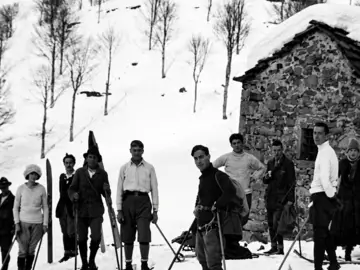 100 anni del gruppo skiatori