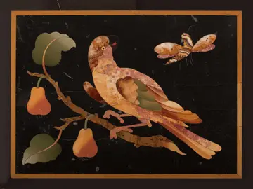 Quadretto con uccello