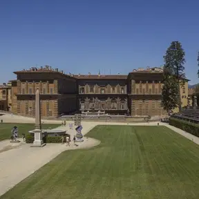 un particolare del Giardino di Boboli