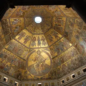 Mosaici cupola del Battistero