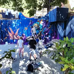 street artist all'opera