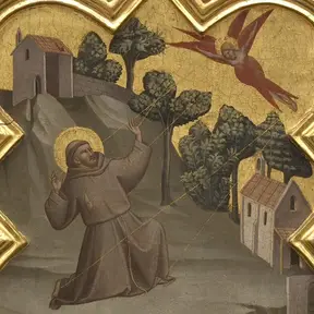 Taddeo Gaddi, Stigmate di San Francesco
