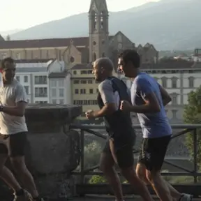 correndo in città