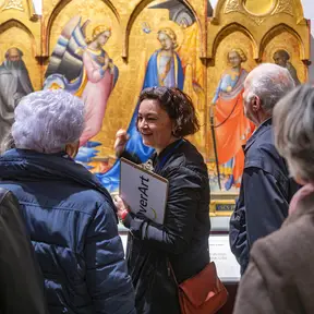 un momento di visita