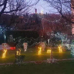 Illuminazione natalizia Montebonello