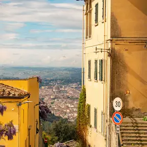vista panoramica di Firenze da Fiesole