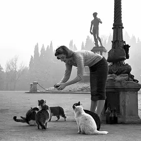 Sylva Koscina al Piazzale