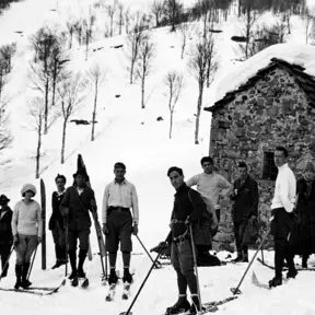 100 anni del gruppo skiatori