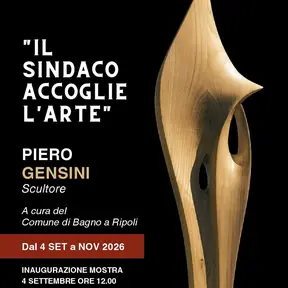 Il sindaco accoglie l'arte