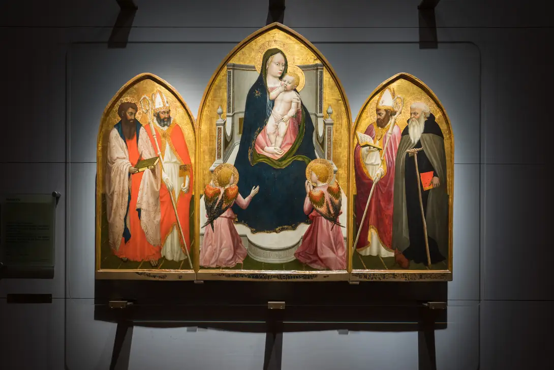 Il Trittico di San Giovenale di Masaccio al Museo d'Arte Sacra di Cascia, Reggello 