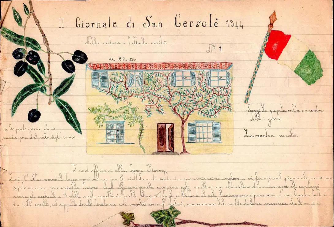 Fondo Maltoni Giornale di San Gersolé Archivio Foto Comune di Impruneta