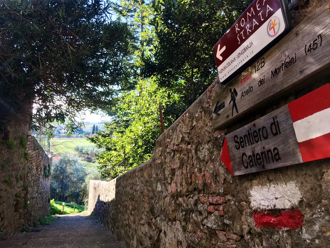 Ingresso del sentiero